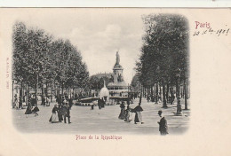 *** 75 *** PARIS  Place De La République  TTB Précurseur - Andere Monumenten, Gebouwen