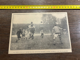 1930 GHI22 INSTANTANÉ DU MATCH RACING-CLUB DE ROUBAIX CONTRE QUEEN'S PARK DE GLASGONE - Sammlungen