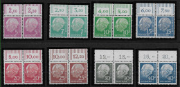 Bund: MiNr. Ex MiNr. 179-260y, Oberrand, Postfrisch, ** - Nuevos