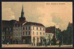 AK Düren, Strasse Am Altenteich M. Anna Säule  - Düren