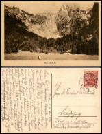 Ansichtskarte  Alpen  Scharitzkehl Berg Panorama 1921  Stempel BERCHTESGADEN - Ohne Zuordnung