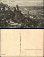 Ansichtskarte Heidelberg Panorama-Ansicht Künstlerkarte Total (Willmann) 1910 - Heidelberg