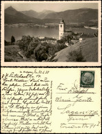 Ansichtskarte St. Wolfgang Im Salzkammergut Panorama-Ansicht 1938 - Other & Unclassified