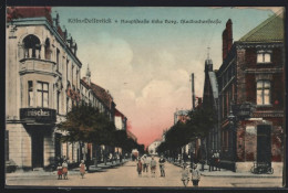 AK Köln-Dellbrück, Ecke Haupt- Und Berg. Gladbacherstrasse, Mit Gasthaus Und Kindergruppe  - Köln