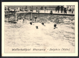 AK Köln, Wasserballspiel Rhenania - Delphin, Szene Vorm Tor  - Andere & Zonder Classificatie