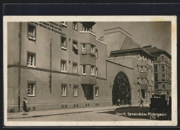 AK Wien, Gemeindebau Rüdengasse  - Andere & Zonder Classificatie