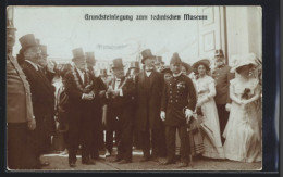 AK Wien, Grundsteinlegung Zum Technischen Museum, 20.06.1909  - Otros & Sin Clasificación