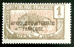 1924 A.E.F. MOYEN CONGO -PANTHERE - NEUF** - Nuevos