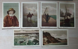 Illustrateur: Marco Marcovici - Lot De 6 Cartes Postales - Pêcheurs/Pêche/Dunes/Flux Etc...- 2 Scans - Other & Unclassified