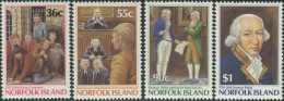 Norfolk Island 1986 SG396-400 Settlement 1st Issue Part Set MNH - Ile Norfolk