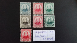 EQUATEUR  N°482/485 + PA 181/183 ** De 1948 - Equateur