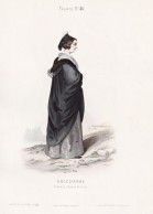 Arlesienne (Costume D'Hiver Et De Deuil) - Arles Bouches-du-Rhone / French Woman Frau Femme / France Frankreic - Stampe & Incisioni