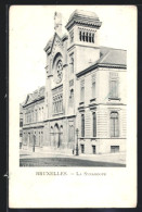 AK Brüssel / Bruxelles, La Synagogue, Blick Zur Synagoge  - Bruxelles-ville