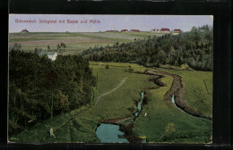 AK Bräunsdorf, Striegistal Mit Bastei Und Mühle  - Bastei (sächs. Schweiz)