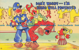 R629661 Don T Worry I M Being Well Protected. Asheville Post Card - World