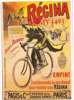 CPM - Henri IV Sur La Bicyclette Régina - Edit. Bibliothèque Forney Paris - Publicité