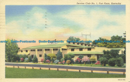 R629666 Kentucky. Service Club No. 11. Fort Knox. C. J. Lish. Post Studio. C. T. - World