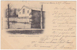 51 - CHALONS-sur-MARNE - 1901 - ANCIENNE FORTIFICATIONS - LE BASTION D'AUMALE - Carte Précurseur - Châlons-sur-Marne