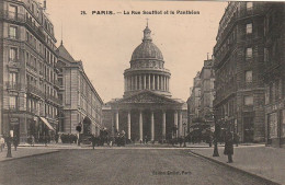 *** 75 *** PARIS La Rue Souflot Et Le Panthéon   TTB écrite - Other Monuments