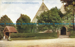 R629283 I. O. W. Totland Bay. The Church And Lych Gate. The Photochrom. Celesque - Monde