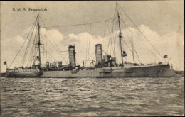 CPA Deutsches Kriegsschiff, SMS Frauenlob, Kaiserliche Marine, GLK - Sonstige & Ohne Zuordnung