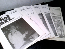 Konvolut: 6 Zeitschriften / Hefte Hot Jazz Information -kpl Jahresausgabe 1982 - Muziek