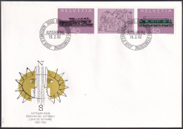 SCHWEIZ 1982 Mi-Nr. 1214/15 FDC - FDC