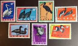 Congo 1963 Birds MNH - Otros & Sin Clasificación