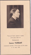 Jeanne Paridant : Uccle 1893 - 1956 - Andachtsbilder