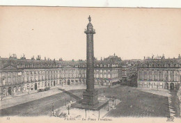 *** 75 *** PARIS La Place Vendôme   TTB  écrite - Andere Monumenten, Gebouwen