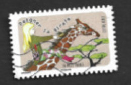 FRANCIA (FRANCE) - SG 6042   - 2016  ANIMALS: GIRAFFE  -   USED (°) -  RIF. APP. B - 2010-.. Matasellados