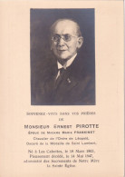 Ernest Pirotte : Les Cabottes 1863 - 1947 - Images Religieuses