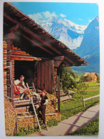 SUISSE - BERNE - Costumes Bernois Et Le Wetterhorn - Otros & Sin Clasificación