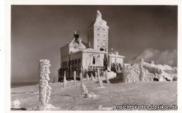 Schreiberhau Szklarska Poręba Schneegrubenbaude (1490m) Im Winter - Foto AK 1936 - Schlesien