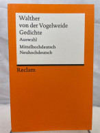 Gedichte : Auswahl ; Mittelhochdeutsch. - Andere & Zonder Classificatie