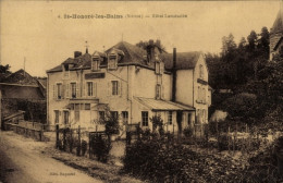 CPA Saint Honoré Les Bains Nièvre, Hotel Lanoiselee - Andere & Zonder Classificatie