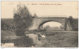 Spincourt  (Meuse ) Pont Du Chemin De Fer Sur L'Othain - Ponts