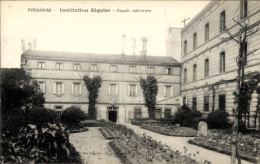 CPA Toulouse Haute Garonne, Institution Alquier, Facade Interieure - Autres & Non Classés