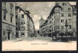 AK Schaffhausen, Oberstadt, Apotheke Taube  - Andere & Zonder Classificatie