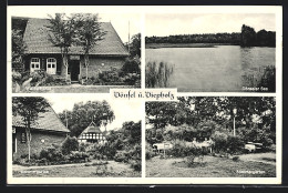 AK Dönsel, Partie An Der Waldschänke Dönsel Mit Sommergarten & Seeblick  - Sonstige & Ohne Zuordnung