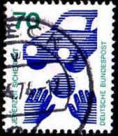 RFA Poste Obl Yv: 576A Mi:773 Jederzeit Sicherheit Sécurité Routière (TB Cachet Rond) - Used Stamps