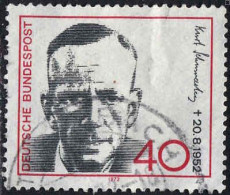 RFA Poste Obl Yv: 584 Mi:738 Kurt Schumacher Homme Politique (Beau Cachet Rond) - Used Stamps