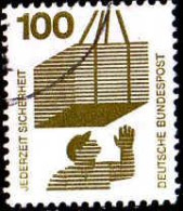 RFA Poste Obl Yv: 577 Mi:702A Jederzeit Sicherheit Charges (Beau Cachet Rond) - Used Stamps