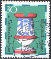 RFA Poste Obl Yv: 593 Mi:743 Wohlfahrtsmarke Echecs La Tour (TB Cachet Rond) - Used Stamps