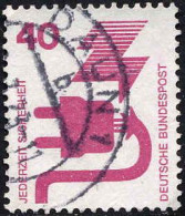 RFA Poste Obl Yv: 575 Mi:699A Jederzeit Sicherheit Accidents Electriques (Beau Cachet Rond) - Used Stamps