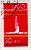 RFA Poste Obl Yv: 572 Mi:721 JO München Gymnastique (Beau Cachet Rond) - Usados