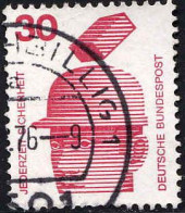 RFA Poste Obl Yv: 565 Mi:698A Jederzeit Sicherheit Accidents De Chantier (Beau Cachet Rond) - Used Stamps