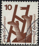 RFA Poste Obl Yv: 564 Mi:695A Jederzeit Sicherheit Prévention Des Accidents Du Travail (cachet Rond) - Used Stamps