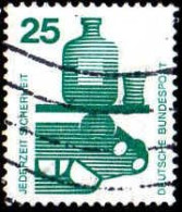 RFA Poste Obl Yv: 556 Mi:697A Jederzeit Sicherheit Alcool Au Volant (Lign.Ondulées) - Used Stamps