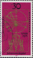 RFA Poste Obl Yv: 548 Mi:688 Johannes Kepler Symbole (beau Cachet Rond) - Used Stamps